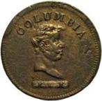 1 Farthing (1/960)Canada COLUMBIA George IV (1820-1830), Postzegels en Munten, Penningen en Medailles, Ophalen of Verzenden