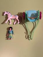 5446 - Unicorn Carriage with Butterfly Fairy, Utilisé, Enlèvement ou Envoi, Playmobil en vrac