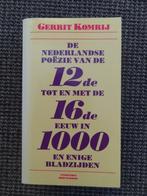 de Nederlandse poëzie van de 12de tm 16e eeuw in 1000 blz, Boeken, Gedichten en Poëzie, Verzenden, Gelezen