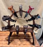 1915 Stanley bankschroefen, Antiquités & Art, Antiquités | Outils & Instruments, Enlèvement ou Envoi