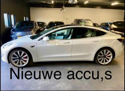 tesla, Auto's, Tesla, Particulier, Model 3, Elektrisch, 5 deurs, Automaat, Wit, Vierwielaandrijving, Ophalen