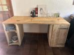 Steigerhouten bureau, oerdegelijk handgemaakt, Ophalen, Bureau