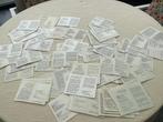 Lot van 185 rouwprentjes WEST-Vlaanderen jaren 80-90, Verzamelen, Ophalen of Verzenden, Rouwkaart