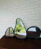 3 miroirs en forme de goutte de la marque Braxton, Huis en Inrichting, Ophalen, Ovaal