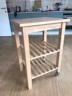 Chariot/table d'appoint/étagère, Enlèvement, Comme neuf