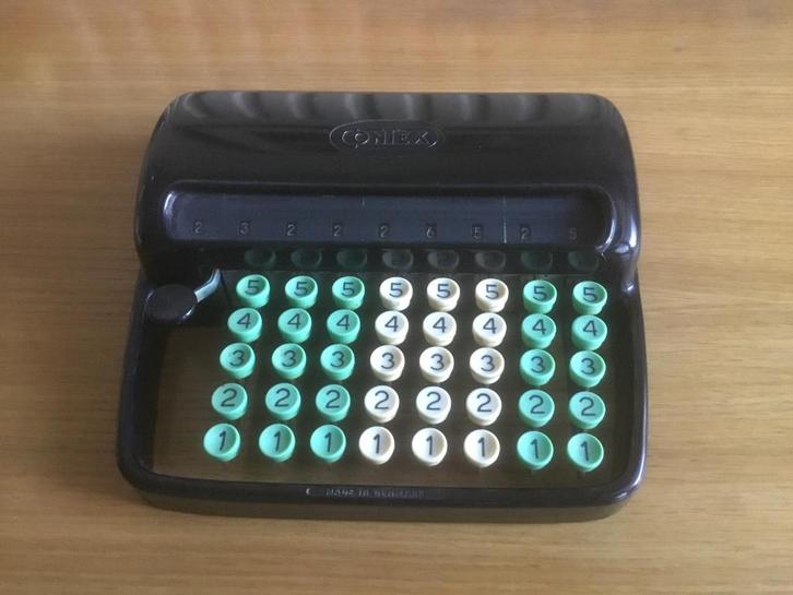 Mechanische calculator Contex Denmark, Antiek en Kunst, Antiek | Kantoor en Zakelijk, Ophalen of Verzenden