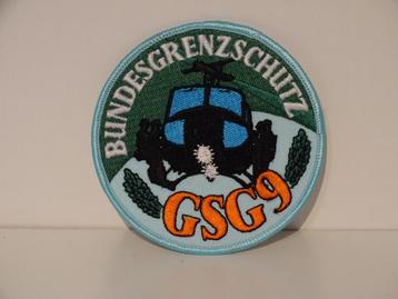 ecusson polizei GSG9 unité spéciale allemande Hélico police