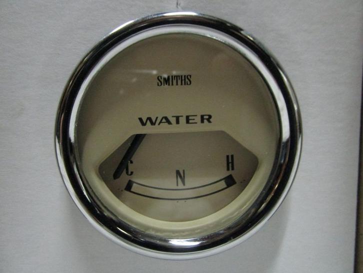 temperatuurmeter SMITHS magnolia 52 mm Klassieke Mini, Auto-onderdelen, Dashboard en Schakelaars, Mini, Oldtimer onderdelen, Rover