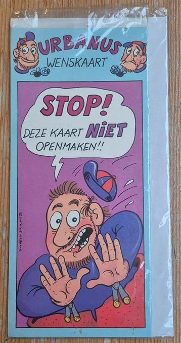 Urbanus wenskaart Willy Linthout vintage beschikbaar voor biedingen
