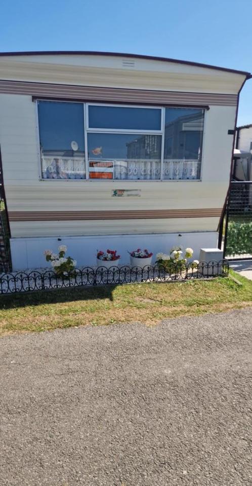 Stacaravan  te huur aan de zee, Caravans en Kamperen, Stacaravans, Ophalen