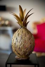 Beeld ananas metaal ( geen lamp), Zo goed als nieuw, Ophalen