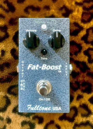 Fulltone Fat Boost V1 disponible aux enchères