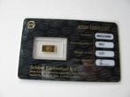 Goudbaar 1/100 oz 2021 24 karaat puur goud, Verzenden, Goud