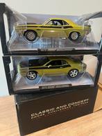 1:18 highway61 dodge challenger 1970 2010 set, Ophalen of Verzenden, Nieuw, Auto
