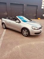 Golf 6 cabriolet met 44,456 dkm nieuw staat !!!, Auto's, Volkswagen, Voorwielaandrijving, Euro 5, Stof, Zwart