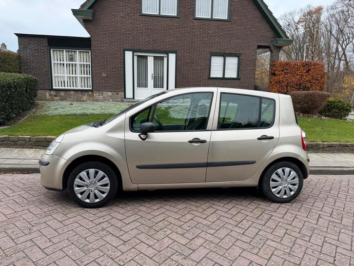 Renault Modus 1.2i benzine Airco hogere instap gekeurd, Auto's, Renault, Bedrijf, Te koop, Modus, ABS, Airbags, Airconditioning