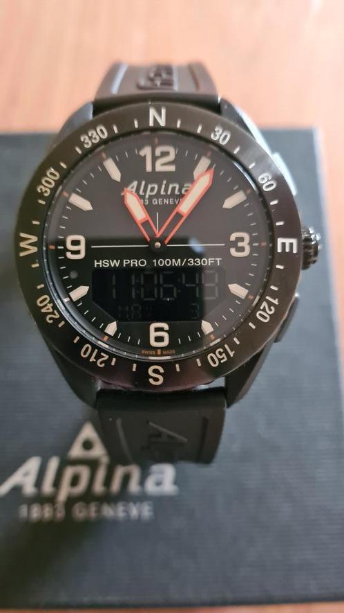 Alpina Alpiner X horloge, Bijoux, Sacs & Beauté, Montres | Hommes, Comme neuf, Montre-bracelet, Enlèvement