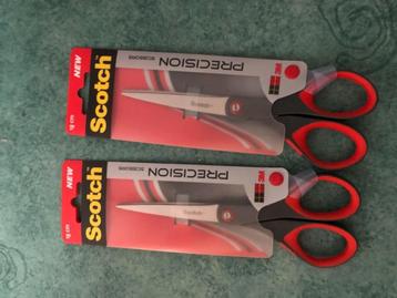 2 paar nieuwe Scotch precisiescharen   beschikbaar voor biedingen