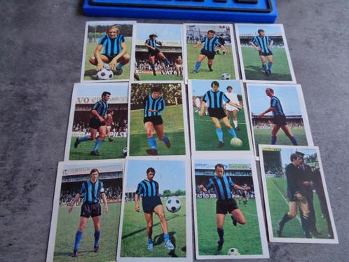 Voetbal prenten CLUB BRUGGE 1971/1972 ed. Vanderhout 12x, Hobby en Vrije tijd, Stickers en Plaatjes, Verzenden