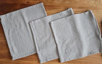 Lot de 3 housses coussin 43 x 43 cm beschikbaar voor biedingen