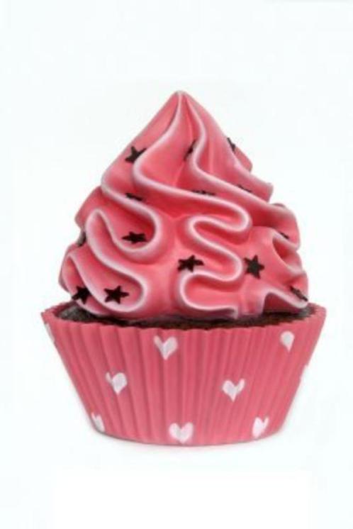 Cupcake 66 cm - decoratie cupcake jumbo polyester, Verzamelen, Merken en Reclamevoorwerpen, Nieuw, Ophalen