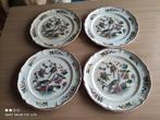 4 assiettes rouen sarre basin, Antiek en Kunst, Antiek | Keramiek en Aardewerk, Ophalen of Verzenden