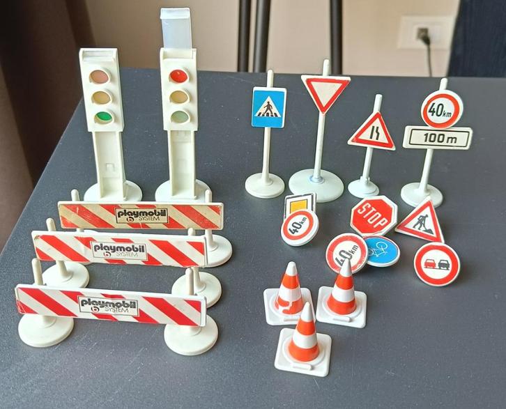 Playmobil system verkeerslichten en borden 3204, Kinderen en Baby's, Speelgoed | Playmobil, Ophalen of Verzenden