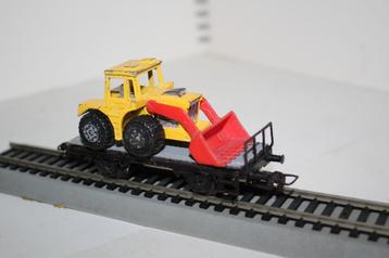 marklin ho wagon + bull, Courant alternatif, Wagon, Utilisé, Märklin