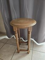 Vintage houten bijzettafeltje, Ophalen, Minder dan 55 cm, Gebruikt, Vintage - klassiek
