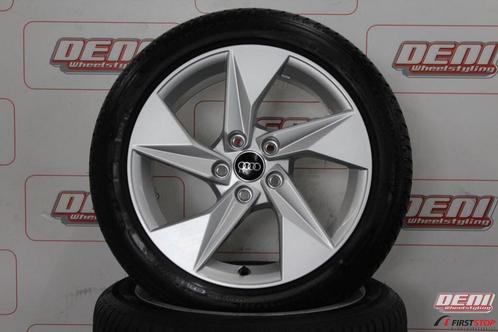 17" Audi A3 originele velgen 8Y0601025A met zomerbanden demo, Auto-onderdelen, Banden en Velgen, Banden en Velgen, Zomerbanden