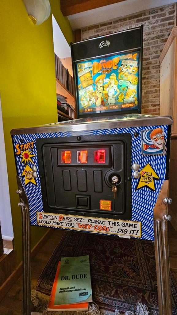 Dr Dude flipperkast uit prive collectie in zeer mooie staat, Verzamelen, Automaten | Flipperkasten, Flipperkast, Ophalen