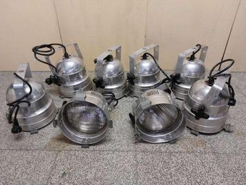 Set Par 56 Short Silver Showtec (8 stuks), Enlèvement ou Envoi, Utilisé