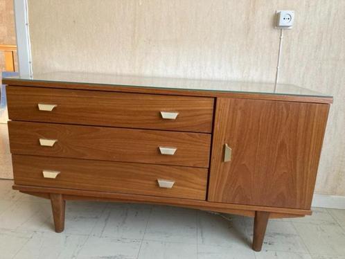 Vintage slaapkamer jaren 70, Huis en Inrichting, Slaapkamer | Complete slaapkamers, Gebruikt, Tweepersoons, Ophalen