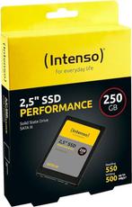 SSD Intenso Zwart 250gb, Computers en Software, Harde schijven, Intern, Nieuw, Ophalen of Verzenden, SSD
