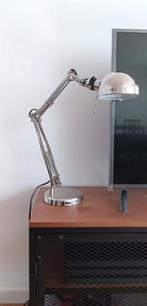 Lampe de bureau en Acier, Ophalen, Zo goed als nieuw, Metaal, Minder dan 50 cm
