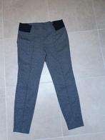 Magnifique pantalon noir à petits carreaux vichy taille 44 é, Comme neuf, Yessica, Noir, Taille 42/44 (L)