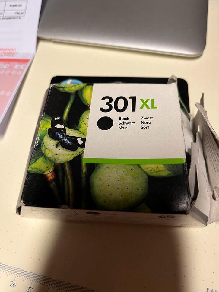 HP 301XL zwarte originele inktcartridge met hoog rendement, Computers en Software, Printerbenodigdheden, Ophalen