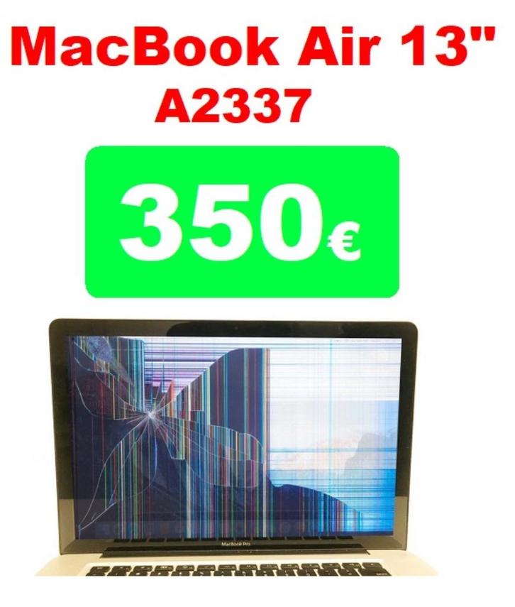 Écran MacBook Air A2337 cassé ? Réparation immédiate à 350€, Télécoms, Téléphonie mobile | Accessoires & Pièces, Enlèvement