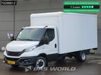 Iveco Daily 35C16 Laadklep Dubbellucht Bakwagen 160PK Airco, Auto's, Bestelwagens en Lichte vracht, Gebruikt, Euro 6, Iveco, Wit