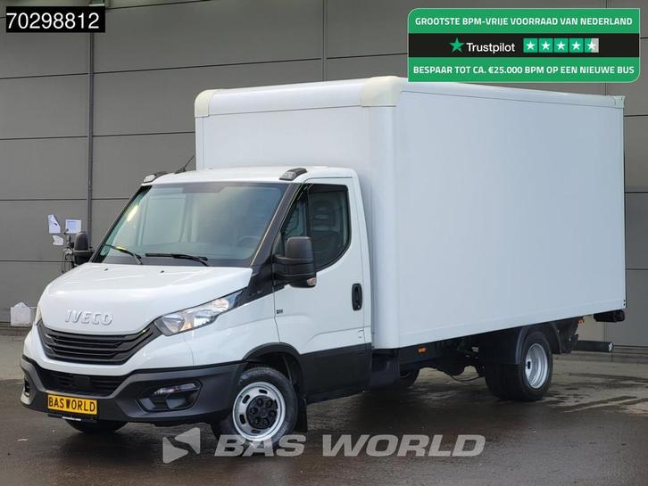 Iveco Daily 35C16 Laadklep Dubbellucht Bakwagen 160PK Airco, Auto's, Bestelwagens en Lichte vracht, Bedrijf, Te koop, Airconditioning