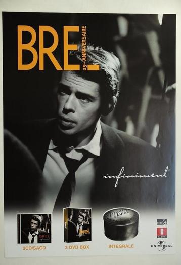 affiche Jacques Brel poster