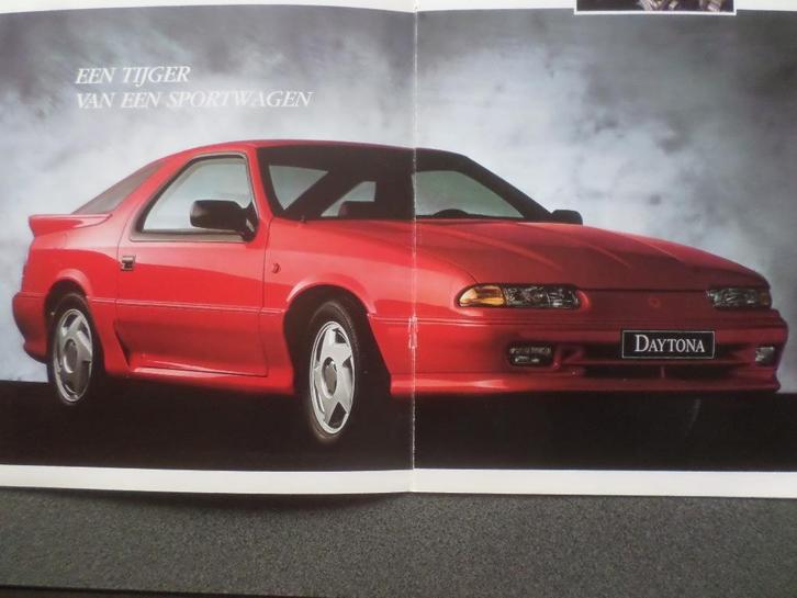 Chrysler Daytona 1992 Brochure, Boeken, Auto's | Folders en Tijdschriften, Ophalen of Verzenden