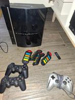 Playstation 3 (phat) + 3 controllers + 19 games + Buzz, Games en Spelcomputers, Spelcomputers | Sony PlayStation 3, Ophalen of Verzenden