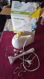 Mixer en bijhorende kloppers en mengers, Elektronische apparatuur, Keukenmixers, Ophalen, Zo goed als nieuw