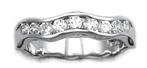 Zilveren ring met zirkonia, Handtassen en Accessoires, Ringen, Nieuw, Met edelsteen, Ophalen of Verzenden, Dame