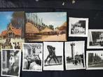 Village Congo Brussels tentoonstelling 1958 kaart + 7 foto, Verzenden, 1940 tot 1960, Gebruikt, Foto