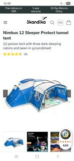 12 personen tent, Caravans en Kamperen, Tenten, Ophalen, Nieuw, Meer dan 6