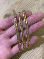 18k gouden unoaerre halsketting voor heren, Handtassen en Accessoires, Kettingen, Goud, Goud, Zo goed als nieuw