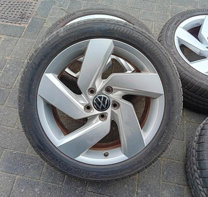 Velgen alu VW Golf 8 GTI GTE 5x112 17inch 6mm🚖 jantes, Auto-onderdelen, Besturing, Audi, Ford, Seat, Volkswagen, Skoda, Ophalen