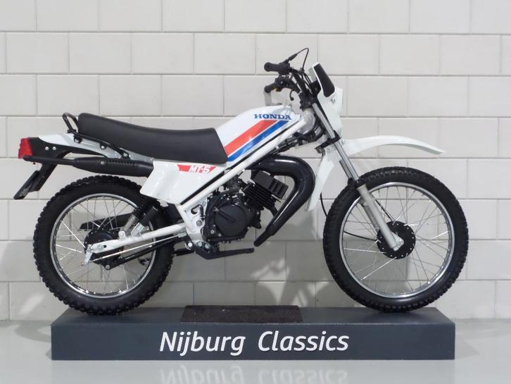 Honda Bromfiets MT 50 Wit !!!, Vélos & Vélomoteurs, Cyclomoteurs | Honda, Utilisé, MT, Classe B (45 km/h), Enlèvement